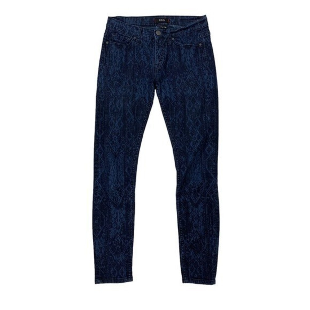BDG Womens Skinny Jeans 27x29 Blue High Rise Stretch Casual Denim